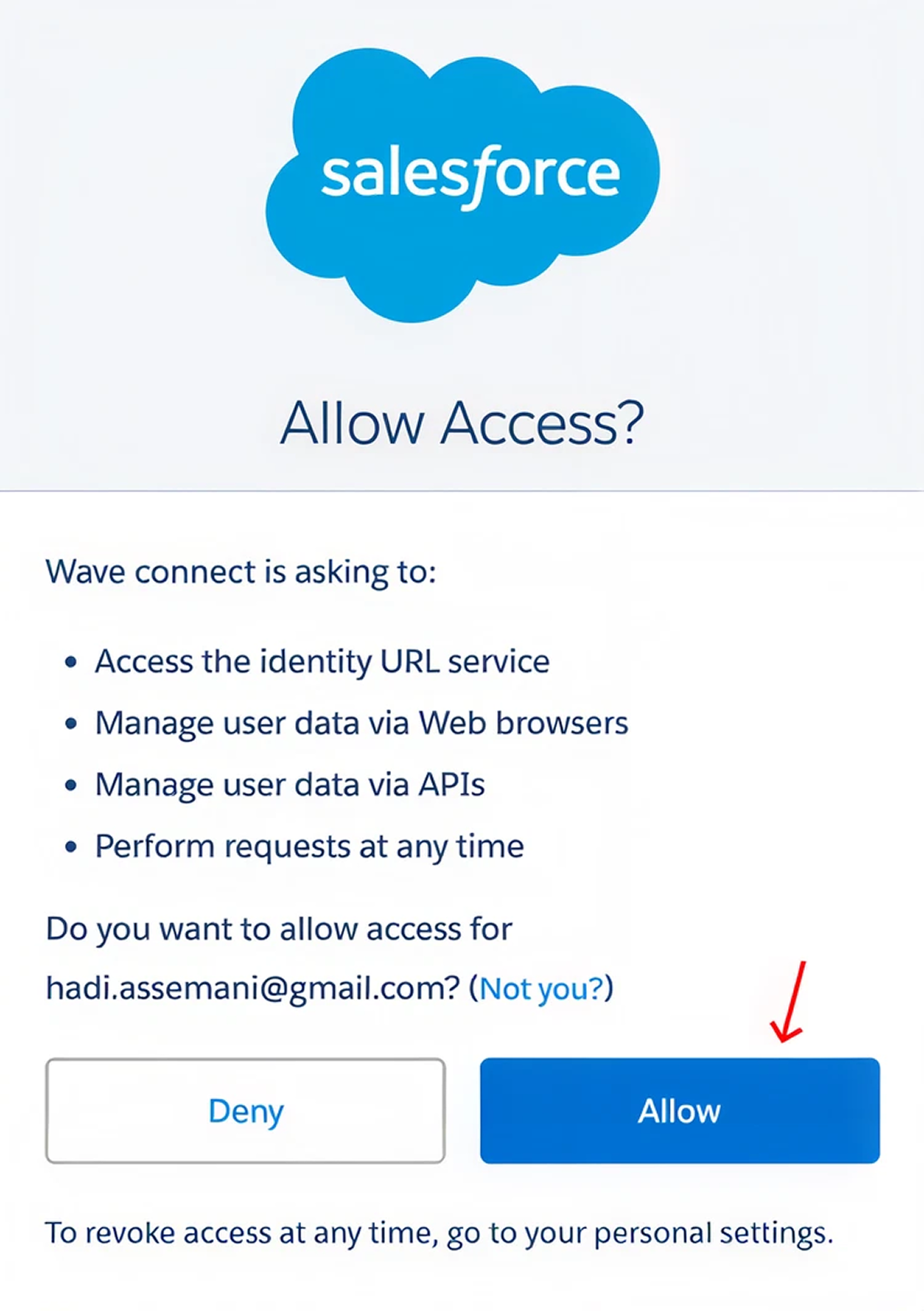 Allow Access