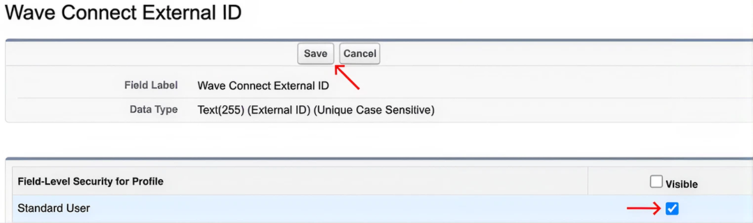 Check if Standard User is Checked