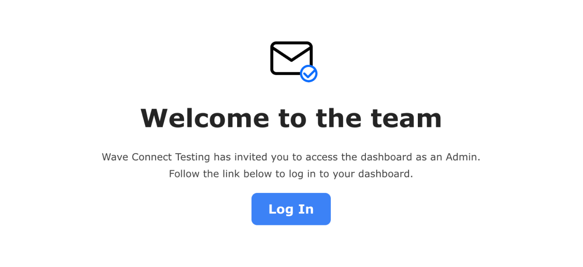 Confirmation Email