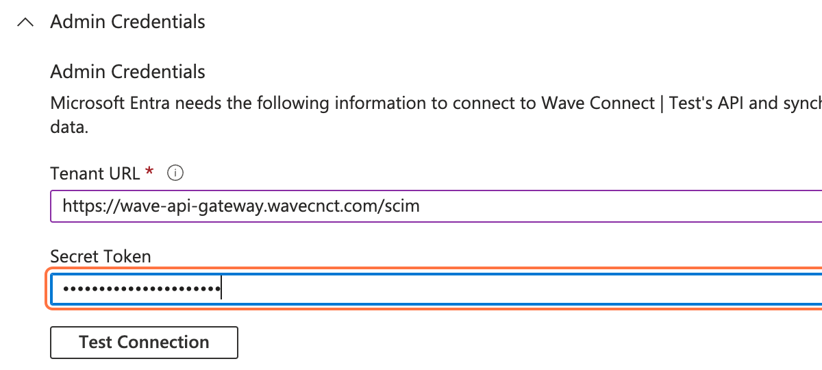 Paste Access Token
