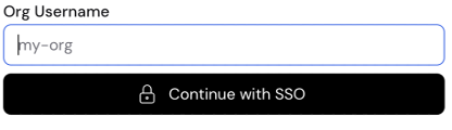 Organization Username